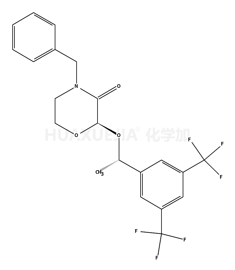 (2S,2αR)-4-benzyl-2-[1-[3,5-bis(trifluoromethyl)phenyl]]ethoxy-morpholin-3-one