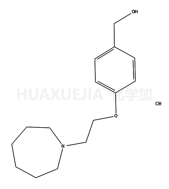 4-(2-氮杂环庚烷-1-基乙氧基)苄醇盐酸盐