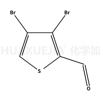 3,4-二溴噻吩-2-羧醛