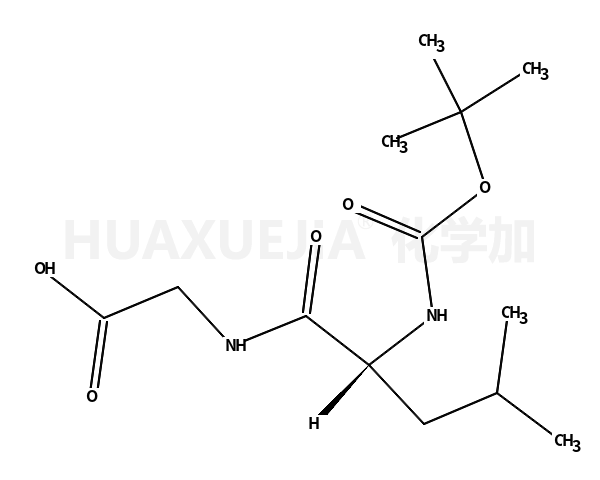 (S)-2-(2-((叔丁氧基羰基)氨基)-4-甲基戊酰胺)乙酸