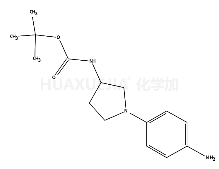 2-Methyl-2-propanyl [1-(4-aminophenyl)-3-pyrrolidinyl]carbamate