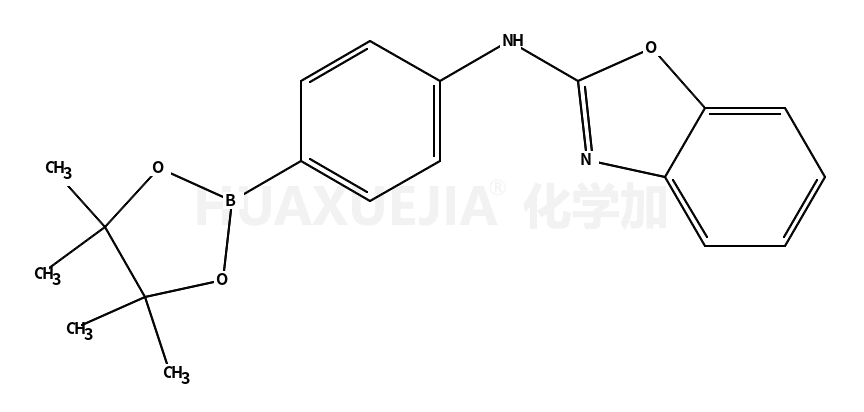 N-(4-(4,4,5,5-四甲基-1,3,2-二噁硼烷-2-基)苯基)苯并[d]噁唑-2-胺
