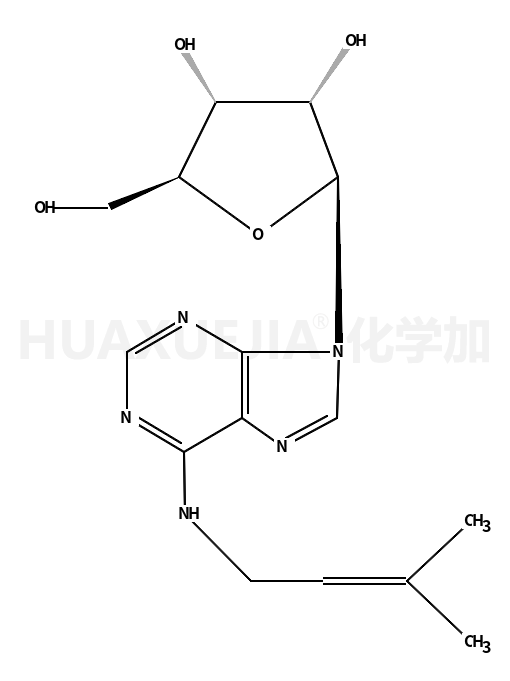 N-6-(Δ-2-异戊烯基)腺苷半水合物