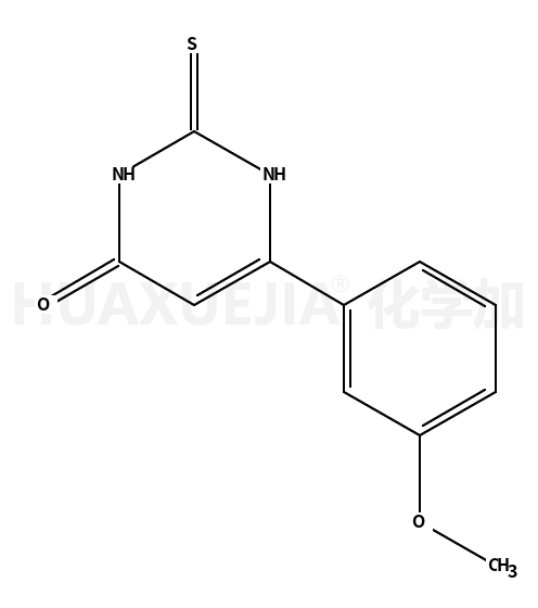 2,3-二氢-6-(3-甲氧基苯基)-2-硫氧代-4(1h)-嘧啶酮