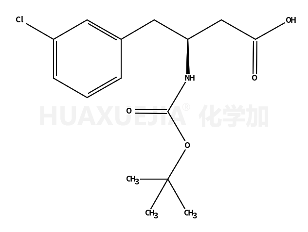 BOC-(R)-3-氨基-4-(3-氯苯基)-丁酸