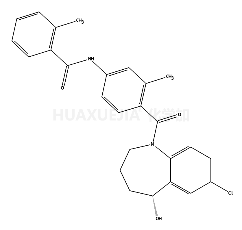 N-[4-[(5S)-7-chloro-5-hydroxy-2,3,4,5-tetrahydro-1-benzazepine-1-carbonyl]-3-methylphenyl]-2-methylbenzamide