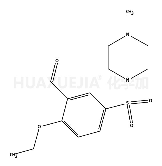 2-乙氧基-5-[(4-甲基-1-哌嗪)磺酰基]苯甲醛