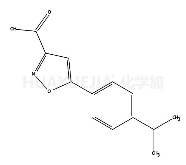5-[4-(1-甲基乙基)苯基]-3-异噁唑羧酸