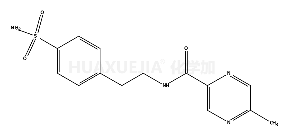 2-[4-氨基磺酰-苯基]-乙基-5-甲基吡嗪甲酰胺