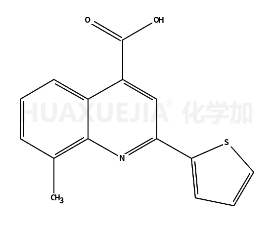 8-甲基-2-(2-噻吩基)喹啉-4-羧酸