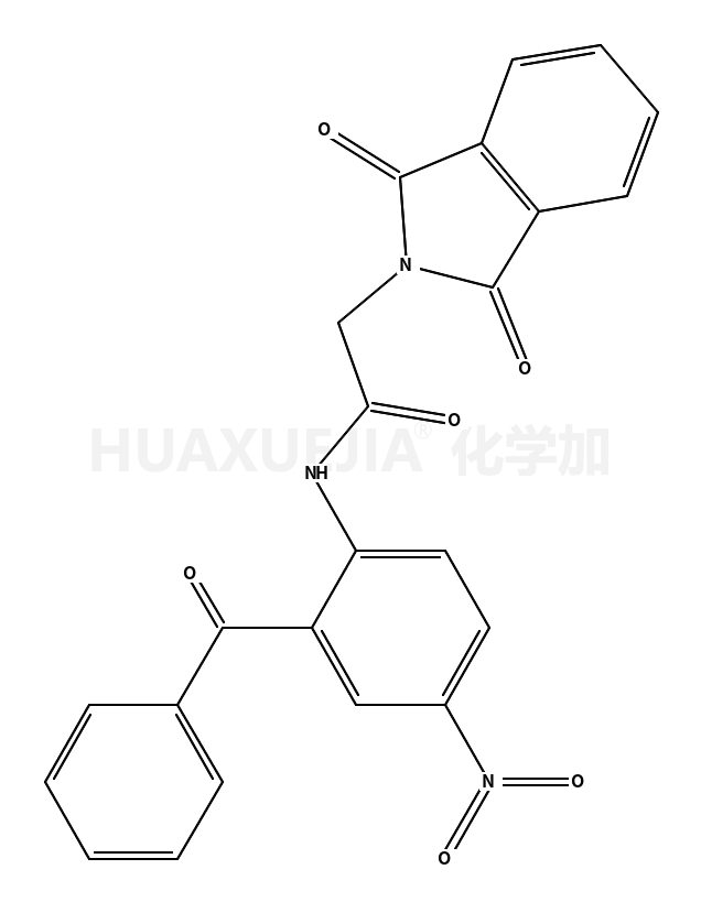 N-(2-苯甲酰基-4-硝基苯基)-1,3-二氢-1,3-二氧代-2H-异吲哚-2-乙酰胺