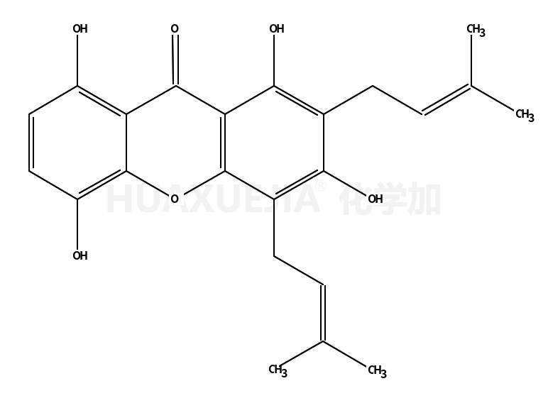 1,3,5,8-四羟基-2,4-双(3-甲基-2-丁烯基)-9H-氧杂蒽-9-酮