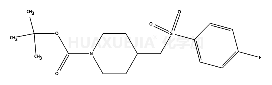 tert-Butyl 4-(((4-fluorophenyl)sulfonyl)methyl)piperidine-1-carboxylate