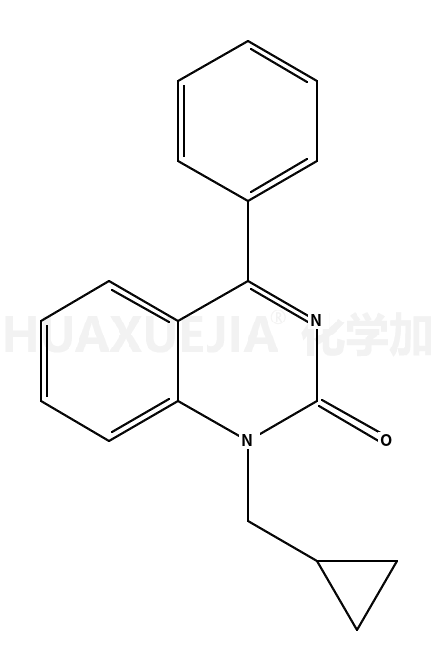 1-(cyclopropylmethyl)-4-phenylquinazolin-2-one