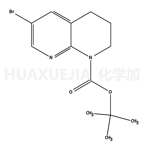 6-溴-3,4-二氢-1,8-萘啶-1(2H)-羧酸叔丁酯