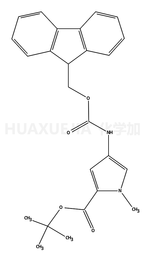 tert-butyl 4-[(9-fluorenylmethoxycarbonyl)amino]-1-methylpyrrole-2-carboxylate