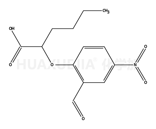 2-(2-甲酰基-4-硝基苯氧基)-己酸
