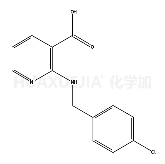 2-[(4-chlorophenyl)methylamino]pyridine-3-carboxylic acid