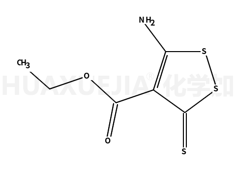 5-氨基-3-硫代氧基-3H-(1,2)二硫杂环戊烯-4-羧酸乙酯