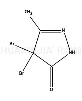 4,4-二溴-3-甲基-2-吡唑啉-5-酮