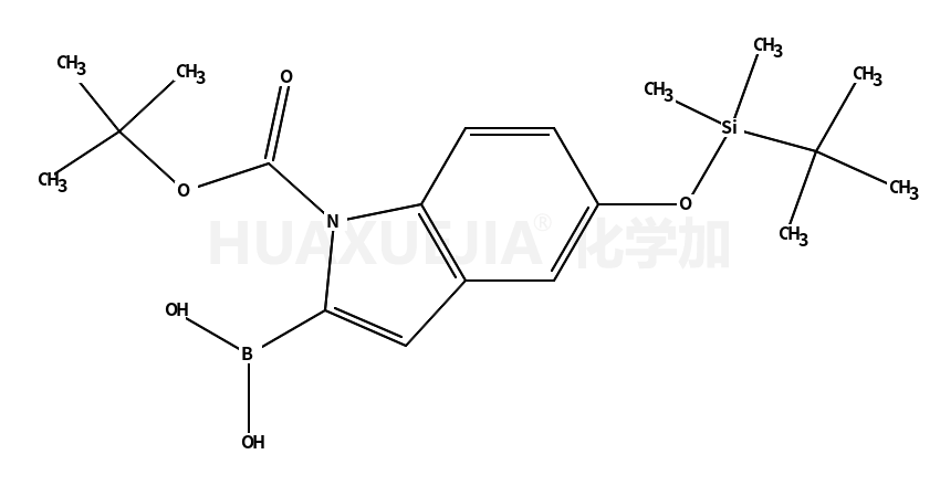 1-BOC-5-TBDMSO-吲哚-2-硼酸