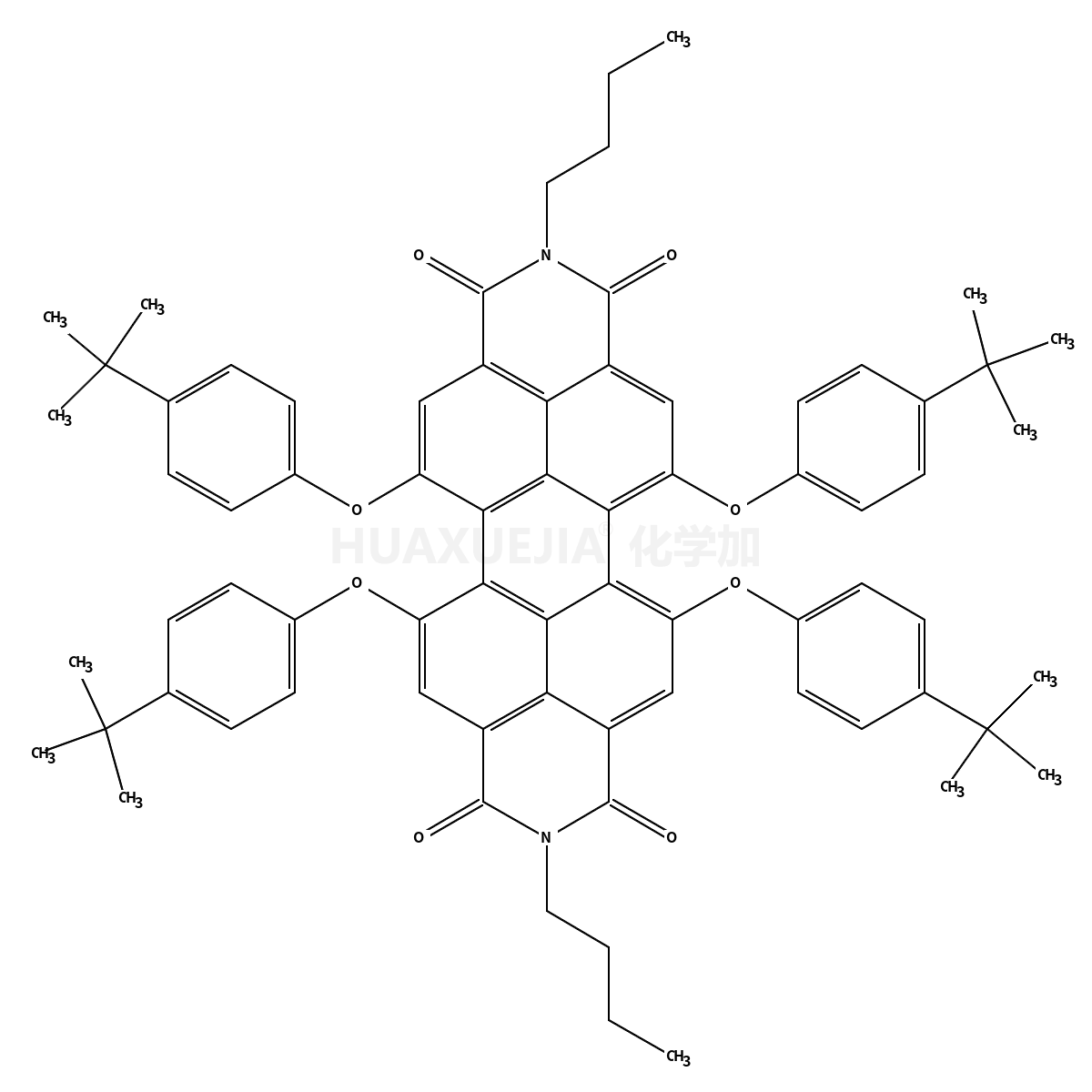 N,N-二丁基-5,6,12,13-四(4-叔丁基苯氧基)-3,4,9,10-苝二酰亚胺