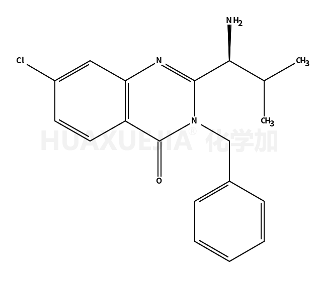 (R)-2-(1-氨基-2-甲基丙基)-3-苄基-7-氯喹唑啉-4(3h)-酮