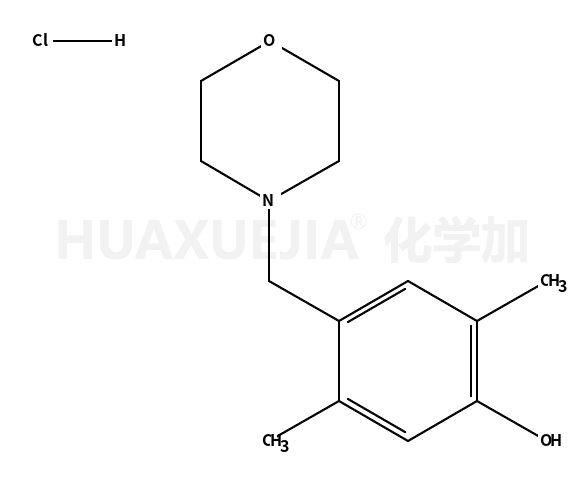 2,5-二甲基-4-(嗎啉甲基)苯酚鹽酸鹽一水化物