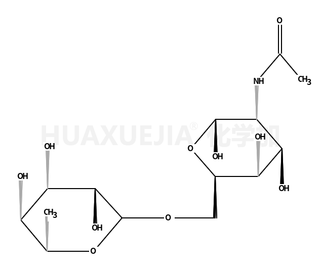 2-乙酰氨基-2-脱氧-6-o-(alpha-l-吡喃岩藻糖基)-d-吡喃葡萄糖