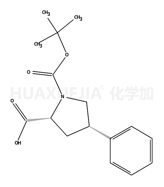 (2S,4R)-N-叔丁氧羰基-4-苯基吡咯烷-2-甲酸