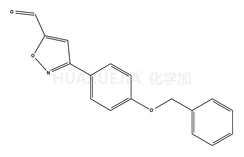 3-(4-苄氧基苯基)-异噁唑-5-甲醛