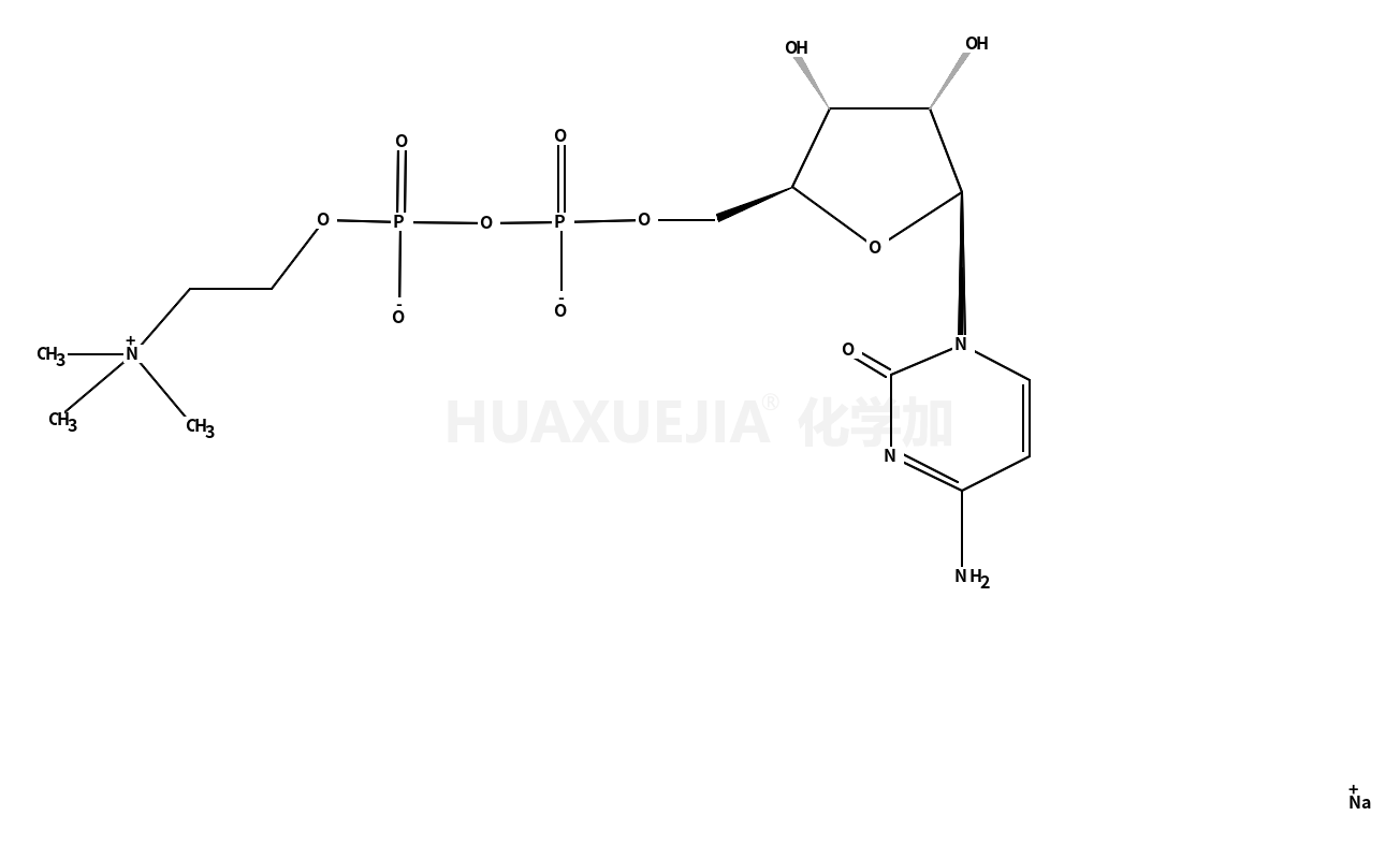 Cytidine 5′-diphosphocholine sodium salt dihydrate