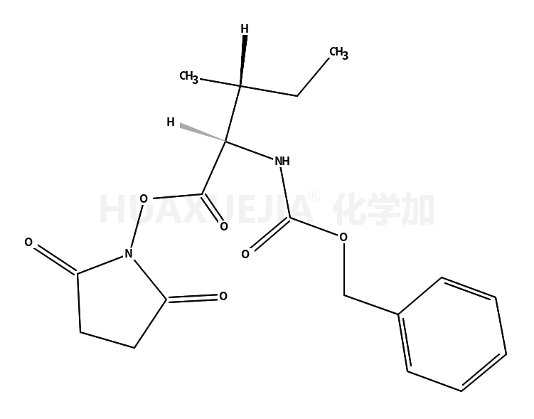 N-(苯基甲氧基羰基)-L-异亮氨酸 2,5-二氧代-1-吡咯烷基酯