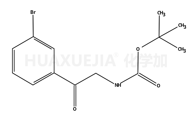 N-[2-(3-溴苯基)-2-氧代乙基]氨基甲酸1,1-二甲基乙酯