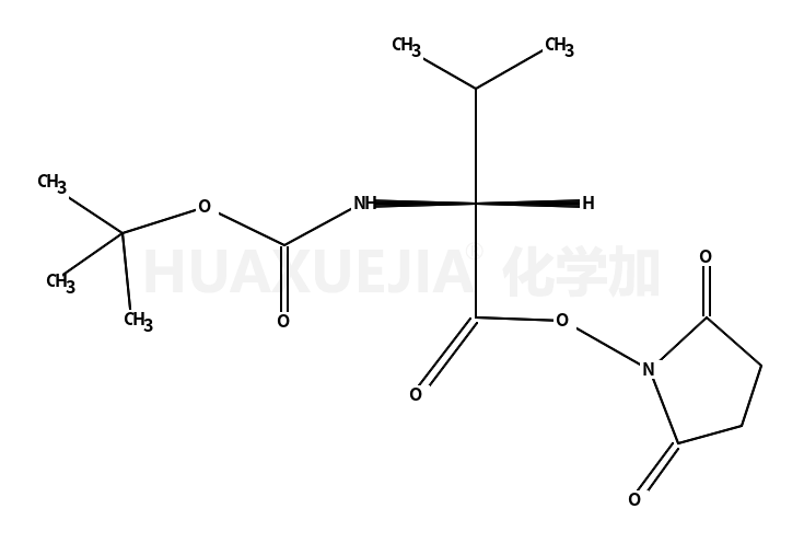 Boc-L-缬氨酸羟基琥珀酰亚胺酯