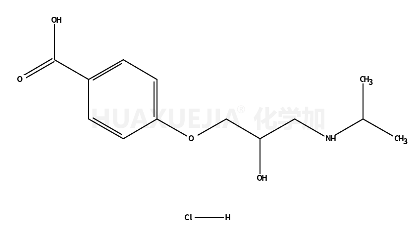 4-[2-羟基-3-[异丙基氨基]丙氧基]苯甲酸盐酸盐
