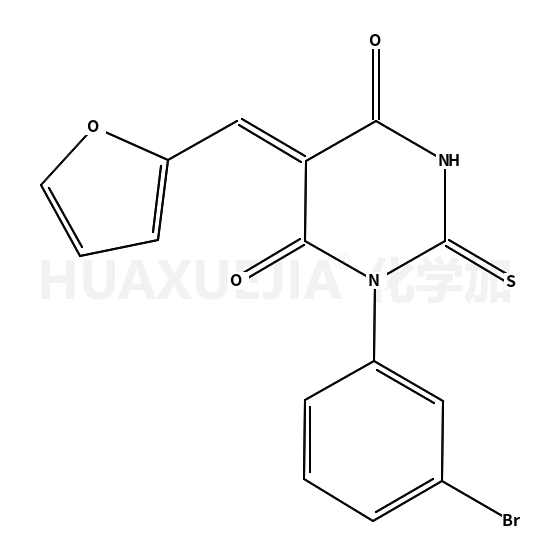 (5E)-1-(3-Bromophenyl)-5-(2-furylmethylene)-2-thioxodihydro-4,6(1 H,5H)-pyrimidinedione