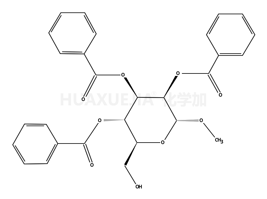 甲基2,3,4-三-O-苯甲酰-α-D-吡喃葡萄糖苷