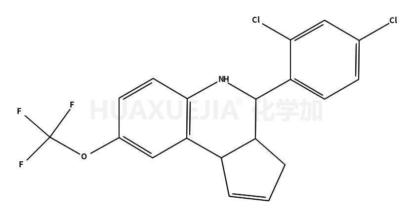 4-(2,4-二氯苯基)-8-(三氟甲氧基)-3a,4,5,9b-四氫-3H-環(huán)戊并喹啉