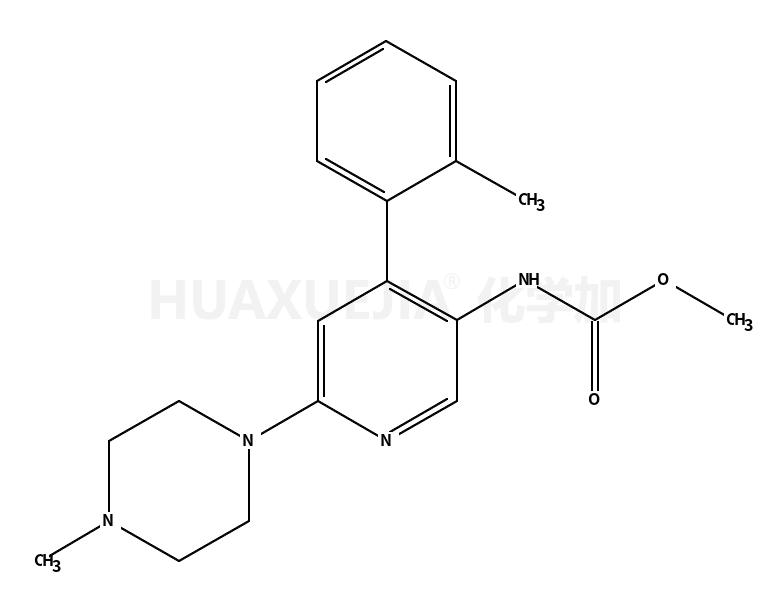 (6-(4-甲基哌嗪-1-基)-4-(邻甲苯)吡啶-3-基)氨基甲酸甲酯