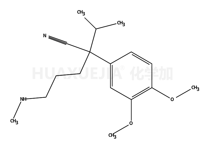N-甲基-4-(3,4-二甲氧基苯基)-4-氰基-5-己基甲胺