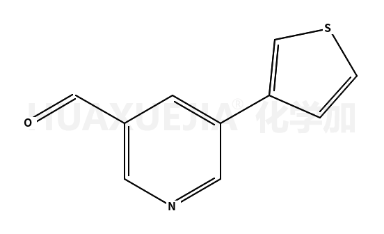 5-thiophen-3-ylpyridine-3-carbaldehyde