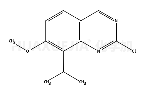 Quinazoline, 2-​chloro-​7-​methoxy-​8-​(1-​methylethyl)​-