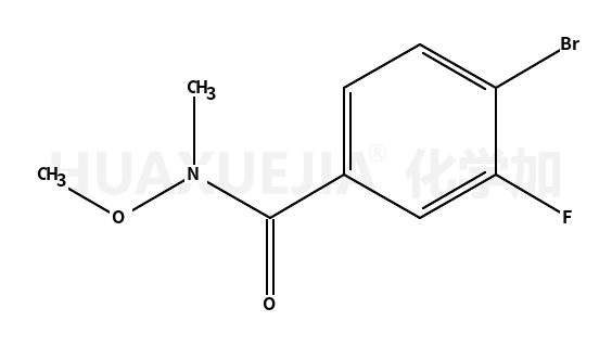 4-溴-3-氟-N-甲氧基-N-甲基苯胺
