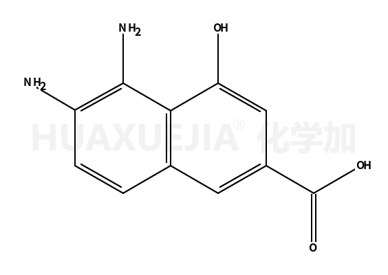 5,6-二氨基-4-羟基-2-萘羧酸
