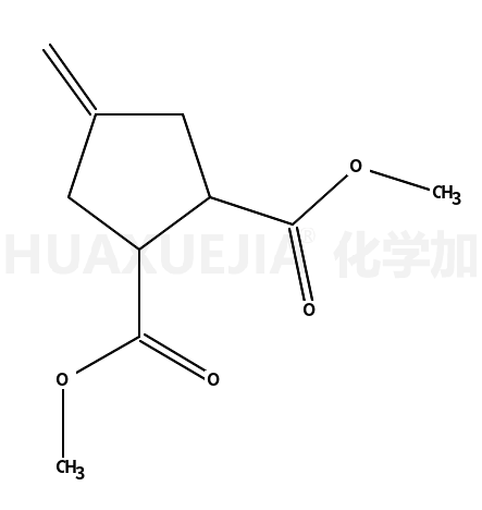 cis-u.trans-4-Methylen-1,2-cyclopentadicarbonsaeuredimethylester