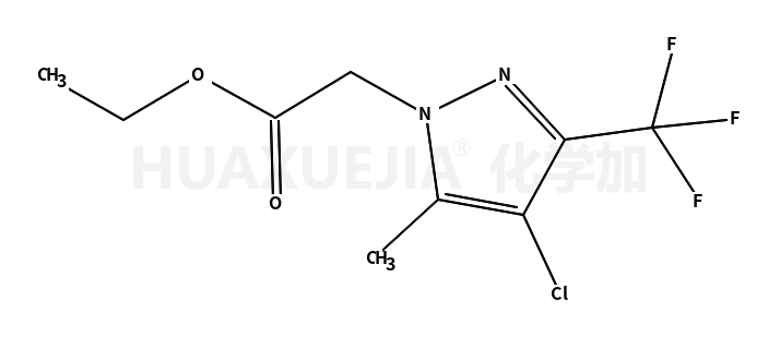 4-氯-5-甲基-3-(三氟甲基)-1H-吡唑-1-乙酸乙酯