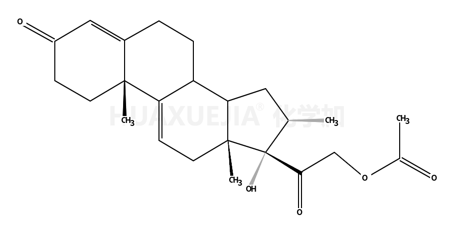 16α-甲基孕甾-4,9(11)-二烯-17α,21-二醇-3,20-二酮-21-醋酸酯