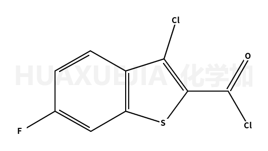 3-氯-6-氟基苯并[B]噻吩-2-甲酰氯