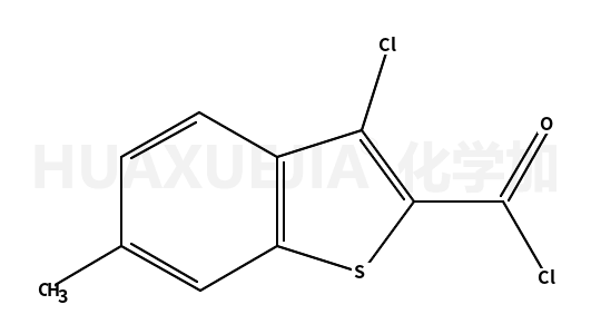3-氯-6-甲基苯并[b]噻吩-2-甲酰氯